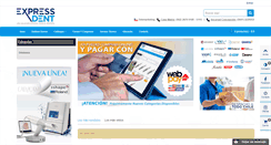 Desktop Screenshot of expressdent.cl